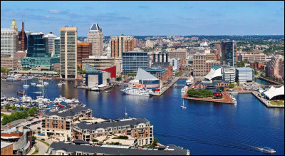 Baltimore, 620 000 habitants, est une ville d'...