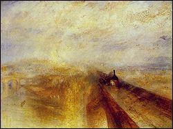 Quel peintre anglais a ralis 'Pluie, vapeur et vitesse' ?