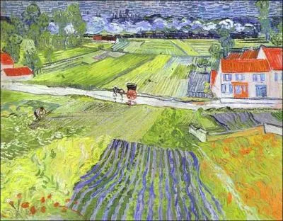 Quel peintre post impressionniste a ralis 'Un chemin  Auvers aprs la pluie' ?