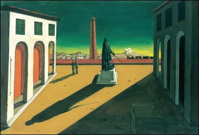 Ce peintre et sculpteur, concepteur de la peinture métaphysique, c'est ... de Chirico.