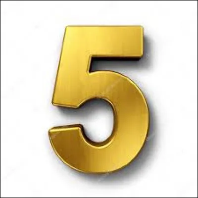 Comment dit-on "5" en anglais ?