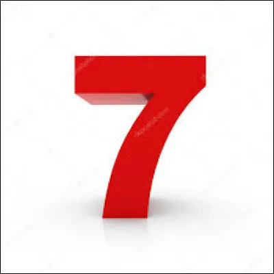 Comment dit-on "7" en anglais ?