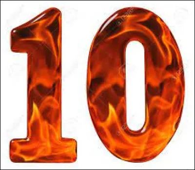 Comment dit-on "10" en anglais ?