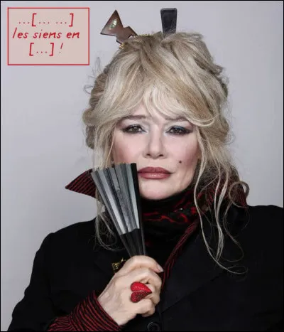 Si Colin se taillait les paupières "en biseaux" (Boris Vian), elle,...