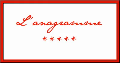 Nos services secrets ont reçus un message comportant un anagramme. Aidez-les à déchiffrer le message ! Un petit indice pour vous aider ; c'est une machine allemande. 
"La gamine arrive ce soir."