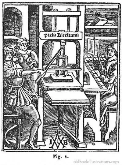 Imprimerie - Ce mot est devenu commun de nos jours. Pourtant, en 1454, bien après les premières impressions chinoises, un homme va révolutionner l'imprimerie. Comment se nommait-il ?