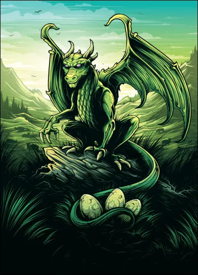 À qui appartient ce dragon Vert gallois ?