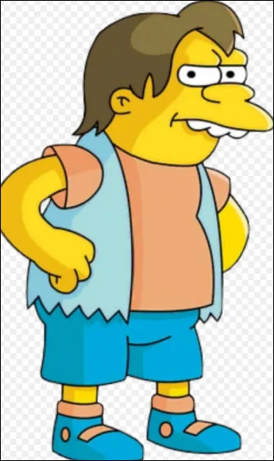 Quel est le bambin qui brutalise Bart ?