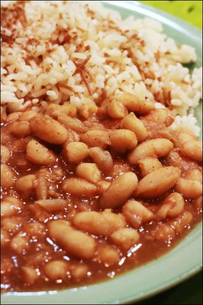 Ce plat à base de haricots est...