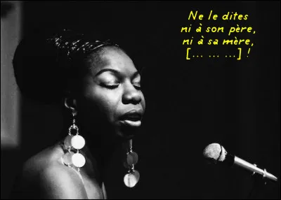 Non mais, vous l'imaginez, elle, s'ignorer ?