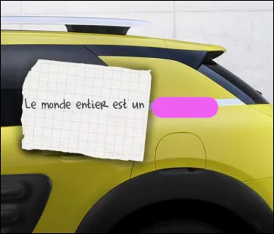 Mais alors, pourquoi s'assoit-on dedans ?