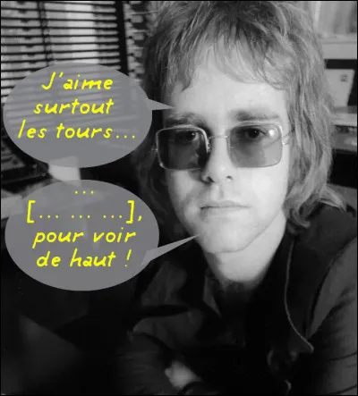 Il paraît que ce "Sir" aurait une passion pour les châteaux forts ! Qu'en dit-il lui-même ?