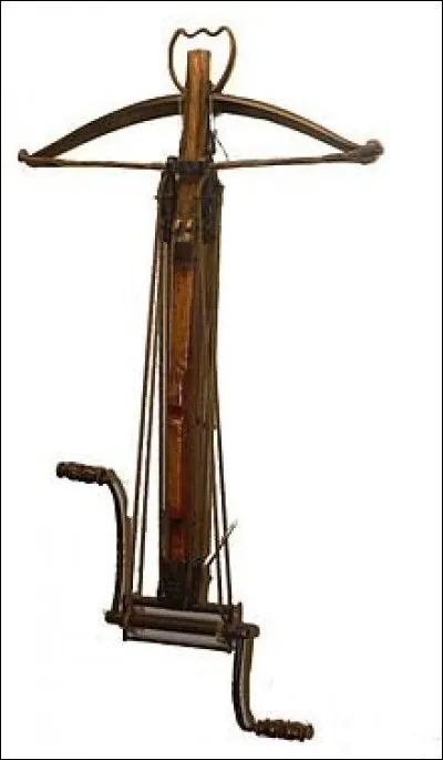 Richard Cur de Lion fut victime de cette arme en 1199. Quel est son nom ?