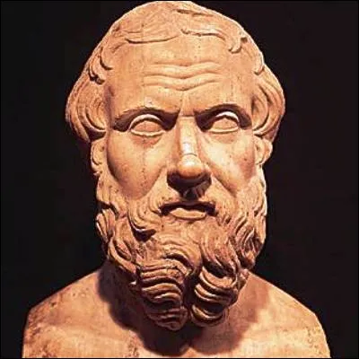 Quel penseur grec, auteur des "Histoires", est surnomm&eacute; le "P&egrave;re de l�Histoire" ?