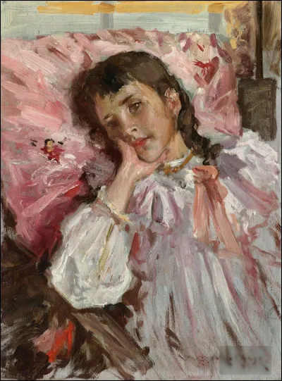 "Enfant fatiguée" est un tableau de quel impressionniste américain ?