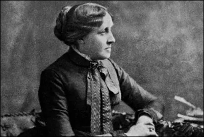 Louisa May Alcott est connue comme ...