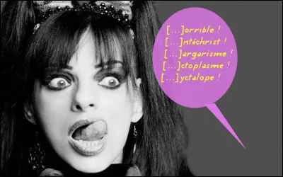 Attention, cette jeune femme va encore vous effrayer lacronyme ! [Retrouvez les initiales entre crochets sur l'image...]