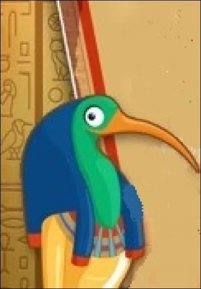Qui est ce Dieu du savoir à tête d'oiseau ?