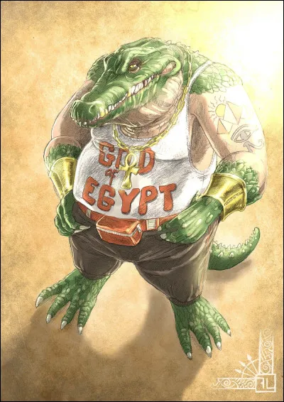 Qui est ce Dieu crocodile ?