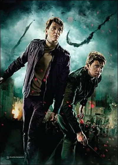 Lequel de ces deux Weasley est né en premier ?