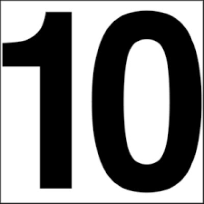 Comment dit-on "10" en anglais ?