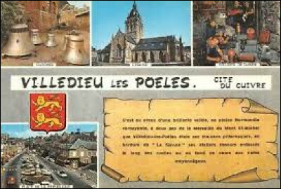 Je vous propose de commencer notre balade en Normandie, à Villedieu-les-Poêles. Celle que l'on surnomme la "cité du cuivre", connue pour sa fonderie de cloches, se situe dans le département ...