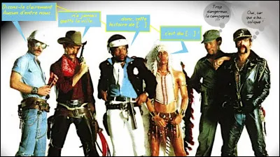 Là, niveau costumes, c'est plus fouillé que "Les Schtroumpfs" ! Mais la question posée - comme dans la série "Le Prisonnier" - est : "Où suis-je ?"