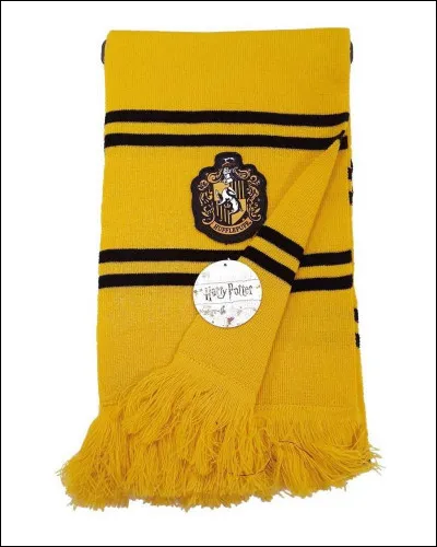 Les couleurs de Poufsouffle ! Le jaune et le noir ... ça ne vous rappelle rien ?