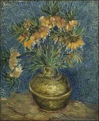 Conservée au musée d'Orsay ''Fritillaires, couronne impériale dans un vase de cuivre'' est un tableau exécuté en 1886 par un postimpressionniste. De qui s'agit-il ?