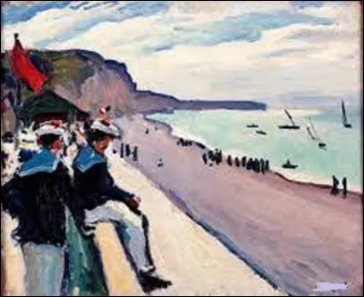 À quel fauviste doit-on ce tableau nommé ''La Plage de Fécamp'' exécuté en 1906 ?