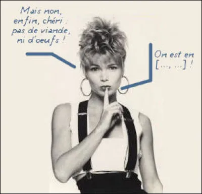 Alors, si l'on a bien compris la consigne, ça sera la "Marche des nachos" !