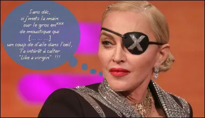 Moi, sur le coup, j'ai eu peur... Mais en fait, elle n'a jamais rencontré Jean-Marie LP, mais un autre genre de loustic ! Et l'explication est sus-jacente...