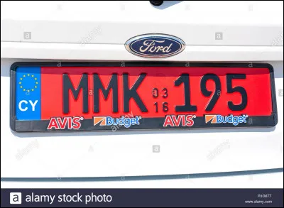 Quel est le pays dont cette plaque provient ?