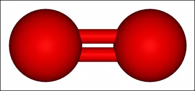 Quelle est cette molécule ? Petit indice : elle est constituée de 2 atomes d'Oxygène.