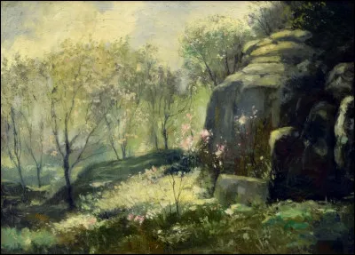 Qui a peint "Paysage de printemps" ?