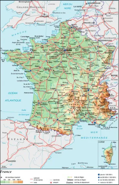 Combien y a-t-il de départements en France ?