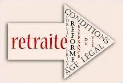 Concernant l'âge de départ à la retraite :