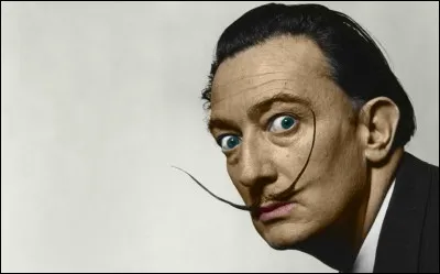 Qui est ce peintre aux grandes moustaches ?