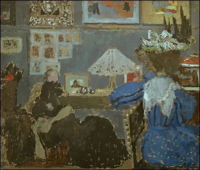 Qui a peint "Femme en bleu" ?