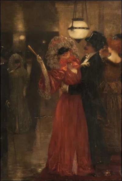 Qui a immortalis&eacute; "Le Bal masqu&eacute; &agrave; l'op&eacute;ra" ?
