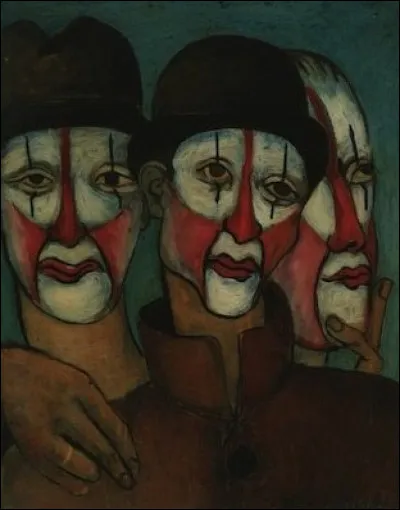 Qui a peint "Les Trois Mimes" ?