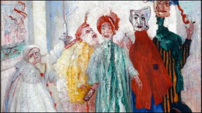 Qui a peint "Les Masques singuliers" ?