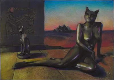 Qui est cette divinité féline protectrice ?