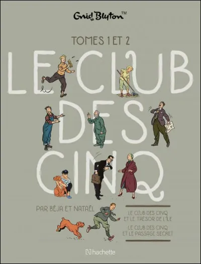 Dans laquelle de leurs aventures du "Club des cinq", les cousins et Dagobert sont-ils contraints de déménager dans un sinistre manoir ?