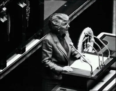 Qui est cette ministre des Droits de la femme qui a déclaré en 1983 : "Je suis pour l'égalité des sexes et je prendrai moi-même les mesures !" ?