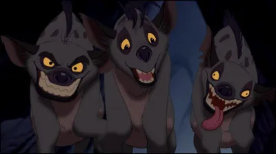 Comment s'appellent les 3 hyènes amies de Scar dans "Le Roi lion" ?