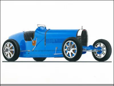 Voici une des premières voitures Bugatti, qui est elle ?