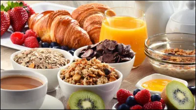 Pour le petit déjeuner...