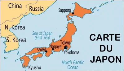 Quelle est l'île la plus septentrionale des quatre îles principales de l'archipel du Japon ?