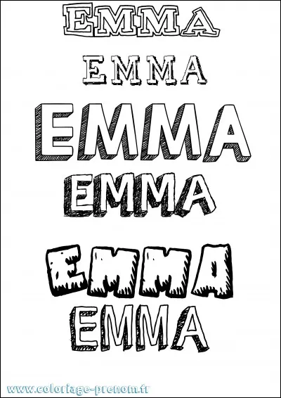 Retournons au prénom en général, en quelle année et avec quel prénom, Emma a-t-elle été la plus attribuée ?